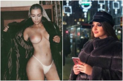 Kim Kardashian poston foton topless, Enca i lë komentin e papritur (FOTO)