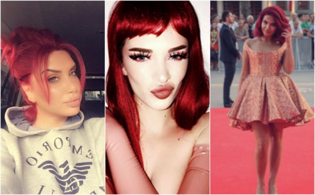 Flokë të kuqe flakë, ja si duken më të famshmet shqiptare me to (FOTO)