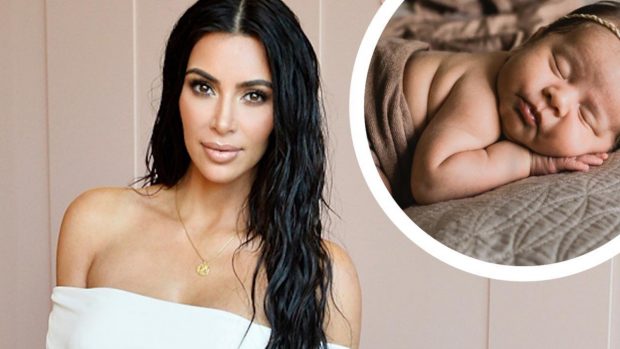 “Mami me 3 fëmijë”/ Kim Kardashian poston FOTON pas lindjes së vogëlushes