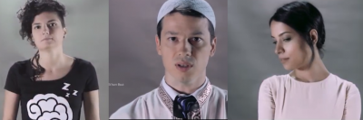 POLEMIKA/ Një imam mes një lesbikeje dhe nje romeje në një spot TV (VIDEO)