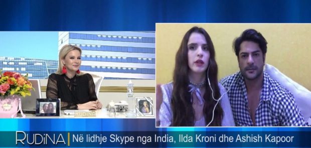 VIDEO/ Modelja shqiptare në lidhje me aktorin e famshëm të serialit Sarasvatiçandra flet për dashurinë