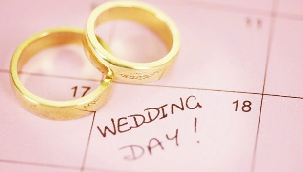 Dhjetë datat më të favorshme për t’u martuar këtë vit