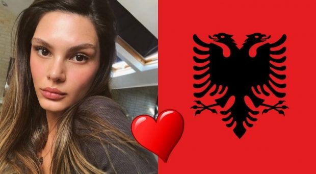 Almeda Abazi në dashuri me motivet shqiptare, e kapin MAT duke… (VIDEO)