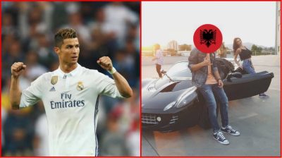 Këngëtari i njohur shqiptar publikon mesazhet me Cristiano Ronaldon në INSTAGRAM, shihni çfarë i ka shkruar! (FOTO)