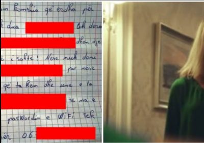 Gruaja misterioze i bën kërkesën e pazakontë çiftit nga Tirana, të nesërmen i lë poshtë derës letrën e dyshimtë
