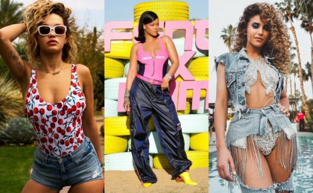 Nga Rita, Anxhelina te Rihanna e motrat Jenner: Ja kush janë të veshurat më bukur në Coachella