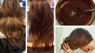 Si të lyeni flokët në shtëpi vetëm me përbërës natyralë/ 3 receta për biondet, brunet dhe flokët gështenjë