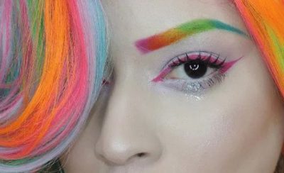 A janë vetullat ylber çmenduria e fundit e trendeve të make up-it? (FOTO)