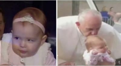 BESONI NË MREKULLI! Vajza merr një puthje në kokë nga Papa, por vetem në dy muaj më pas asaj i ndodh…