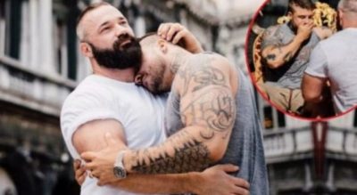 Muskulozët “trondisin” botën! Bodybuilder-i gjerman i propozon të dashurit të tij në Venecia