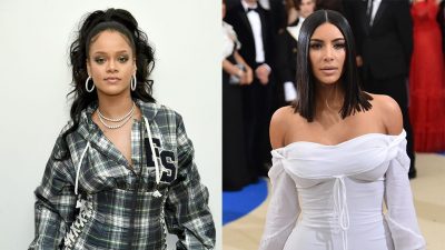 KOPJON RIHANËN/ Kim kardashian bën të njëjtin model flokësh (FOTO)