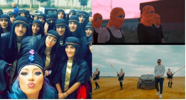 DETAJI i përbashkët në klipet e verës së këngëtarëve, nga veshja si “militantët e ISIS” deri tek… (VIDEO)