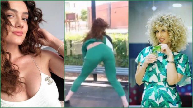 Klaudia Pepa ”tërbon” kalimtarët me kërcimin e saj seksi në rrugë, por shikoni komentin EPIK të Fatmës (FOTO)