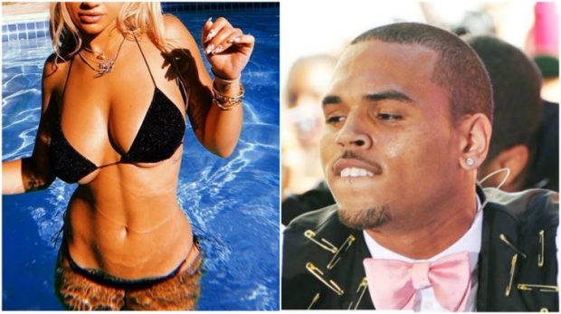 Këngëtarja shqiptare poston këtë foto “hot” me bikini/  Chris Brown mbetet pa fjalë dhe  i komenton (FOTO)