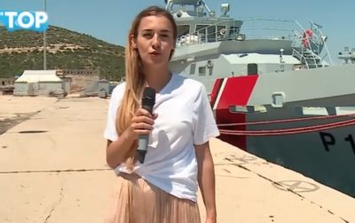 Ilir Mati bën për “ujë të ftohtë” gazetaren e Top Channel: O kolegë, STUDIONI para se… (VIDEO)