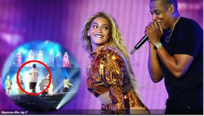 Sherr në koncertin e Beyonce/  Fansi i dehur ngjitet në skenë dhe  balerinët e rrahin (VIDEO)