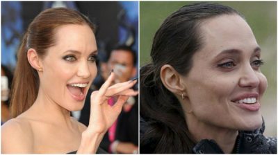 NDRYSHIMI DRASTIK/ Angelina Jolie fotografohet nga paparacët dhe duket kaq… (FOTO)