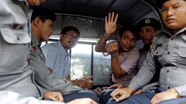 Gazetarët e “Reuters” dënohen me 7 vite burg në Mianmar