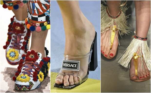 DO I ADHURONI/ Shihni këpucët më të mira nga java e modës në Milano (FOTO)