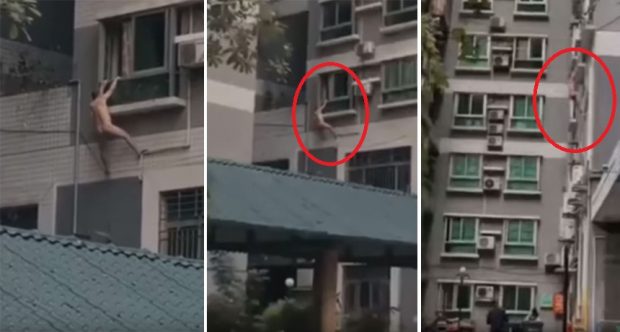 VIDEO QË PO BËHET VIRALE/ Dashnori e pëson keq gjatë arratisjes, bie nga kati katërt