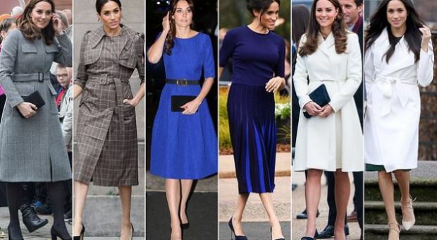 “KËRKON TË DUKET SI DUKESHË”/ Meghan Markle akuzohet për imitimin e veshjeve të Kate Middleton