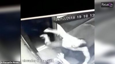 E TMERRSHME/ “Rastësia” nuk e fal burrin që rreh brutalisht gruan në ashensor (VIDEO)