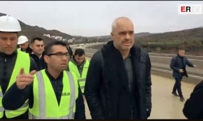 “ISHTE PA PROJEKT E PAGUAM…”/ Rama inspekton Tiranë-Elbasan: Në mars hapet një nga korsitë