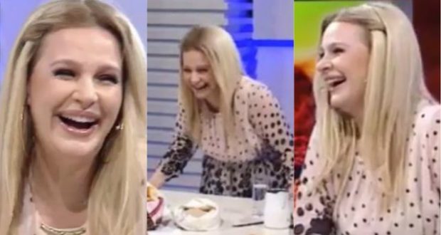 “ZONJA TEFTA” BËN GAFËN EPIKE/ Rudina nuk mban dot të qeshurën në mes të emisionit (VIDEO)