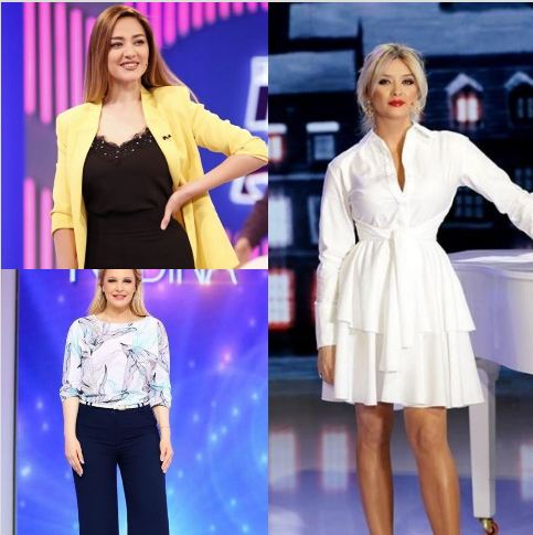 NGJYRA TË LEHTA DERI TEK KONTRASTET/ Si u veshën MODERATORET bukuroshe gjatë kësaj jave (FOTO)