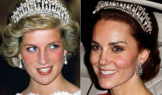 E MAHNITSHME/ Kate u frymëzua nga princesha Diana për veshjen në eventin “Order of the Garter”
