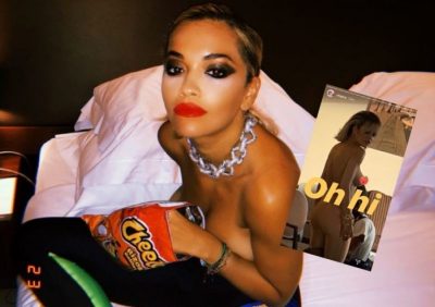 “OH, HI”/ Rita Ora publikon FOTO nudo, e fshin direkt, por fansat e ruajtën