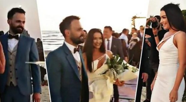 DALIN PAMJET NGA CEREMONA/ Jonida Vokshi dhe Besniku kurorëzohen në martesë