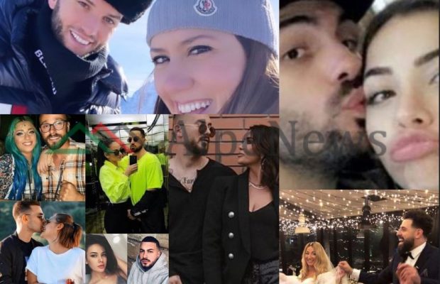 2019 VITI I DASHURISË/ Këta janë 10 VIP-at që pranuan pa problem lidhjet e tyre romantike