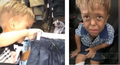 DJALI QË NA PREKU TË GJITHËVE/ 9-vjeçari bëhet me gardërobë të re (VIDEO)