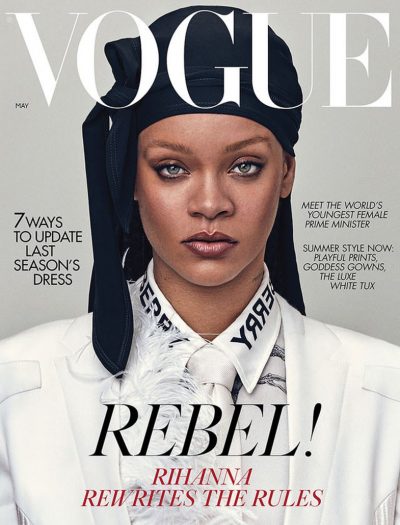 FEMRA E PARË QË…/ Rihanna bën histori në kopertinën e British Vogue