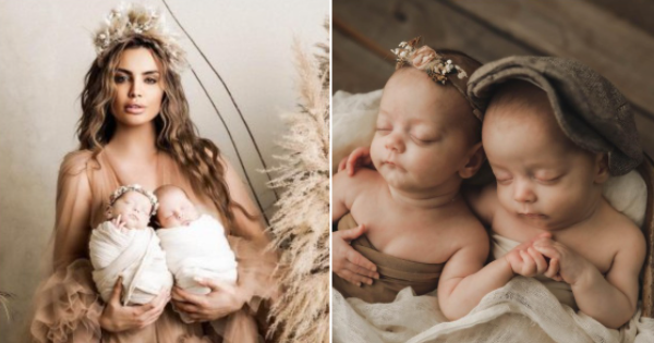 MOTËR E VËLLA TË PËRQAFUAR/ Genta Ismajli ndan fotot e ëmbla të binjakëve