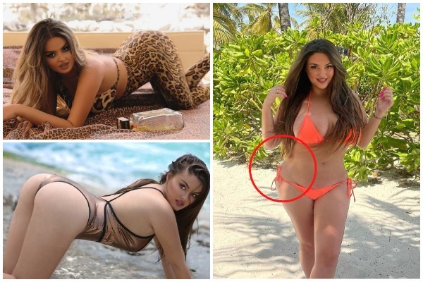 ZHGËNJEN SËRISH ENCA/ Provokon në fotot me bikini, por e TEPRON me “photoshopin”