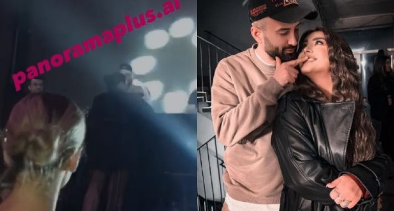 PUBLIKOHEN PAMJET/ Fifi bën gjestin e veçantë për Adisin “live” në koncert