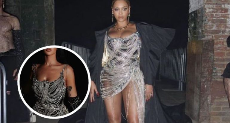 KUSH E VESHI E PARA? Beyonce dhe këngëtarja shqiptare bëjnë ‘xing’ me fustanin e Lena Berishës