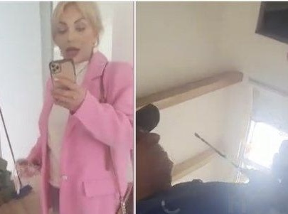 “NDIHMË, NDIHMË”/ Publikohet VIDEO e këngëtares Maya dhe bashkëshortit të saj në banesë, momenti kur mbërrin policia