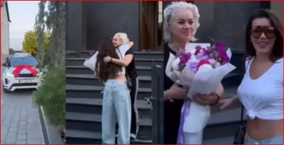 “KUSH KA VAJZA BOTËN KA…”/ Tayna i blen makinë luksoze nënës së saj (VIDEO)