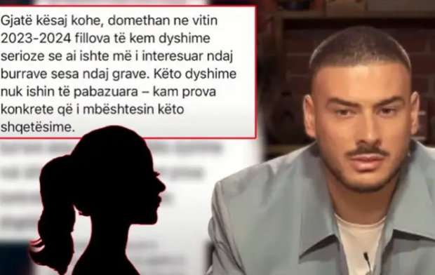 YLLI MERR LETRËN NGA GRUAJA/ Tronditet nga mesazhi: Atij i pëlqejnë burrat
