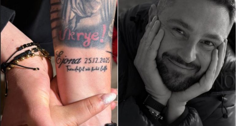 “TI MË KTHEVE VAJTIMIN…”/ Pas tatuazhit në krah, Bes Kallaku i dedikon fjalë të ndjera partneres së re? Ja çfarë shkruan aktori