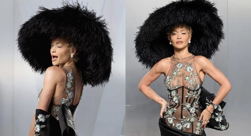TËRHEQ VËMENDJEN/ Rita Ora surprizon në festën e Vanity Fair pas Academy Awards