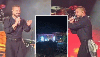 PANIK NË KONCERTIN E RICKY MARTIN NË MALIN E ZI/ Hidhet gaz lotsjellës drejt skenës